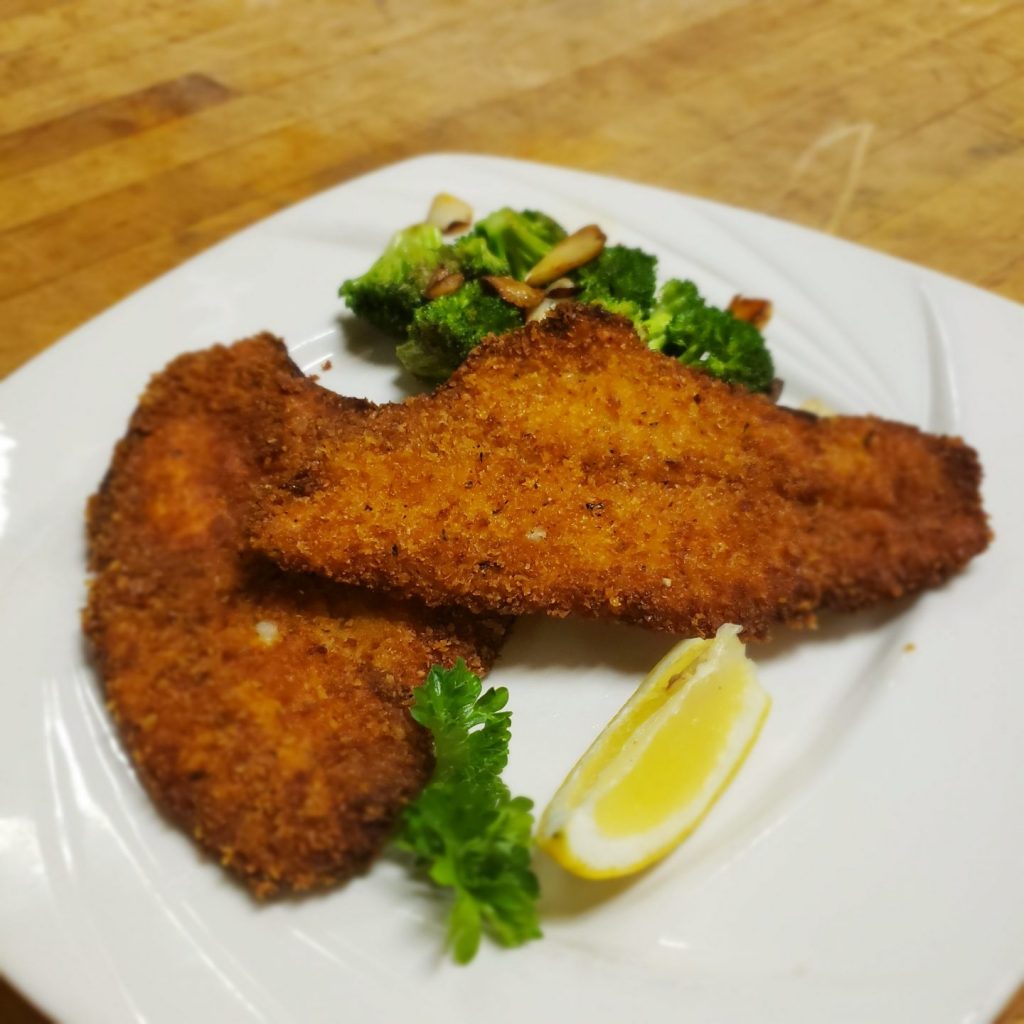 Fresh Fried Flounder Zia Maria